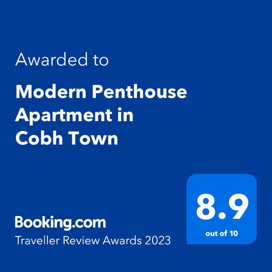 Modern Penthouse Apartment In Cobh Town Bagian luar foto